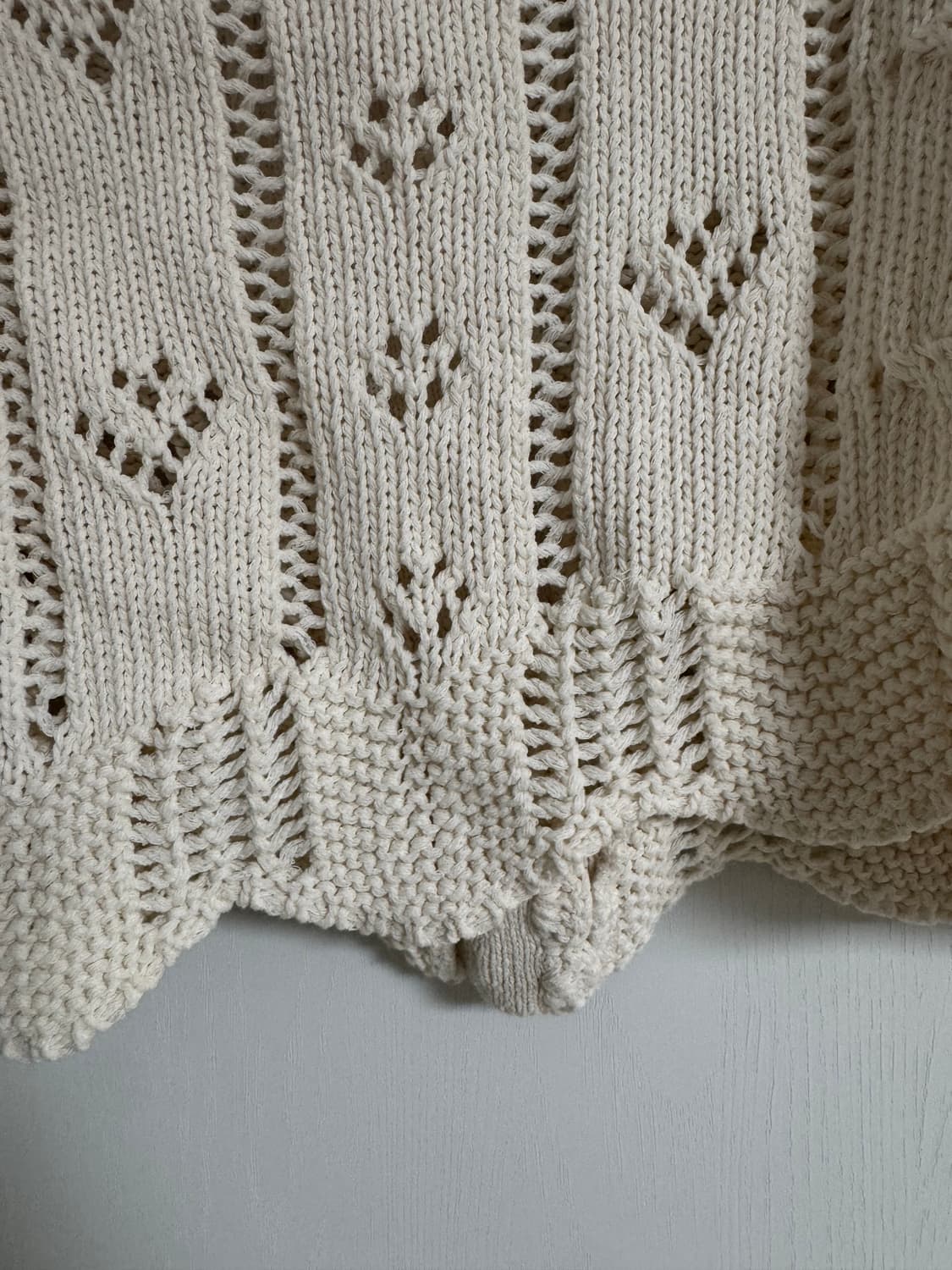 마론에디션 크롭 가디건 상품이미지3