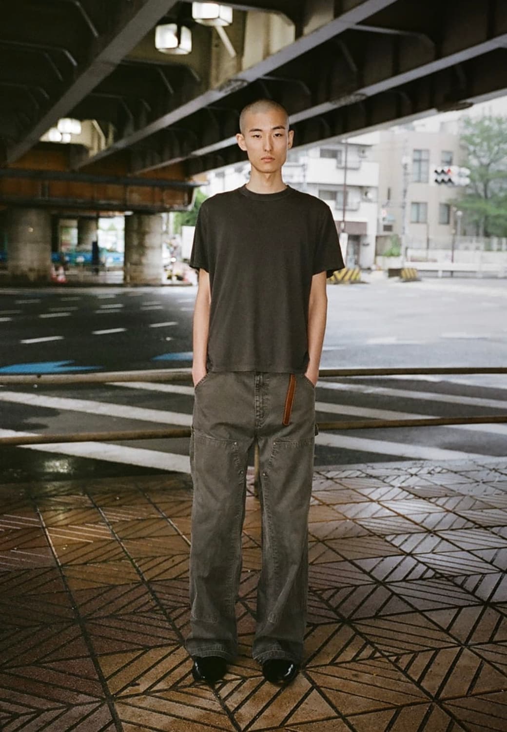 fifth general store distressed 더블니 팬츠 S 상품이미지1