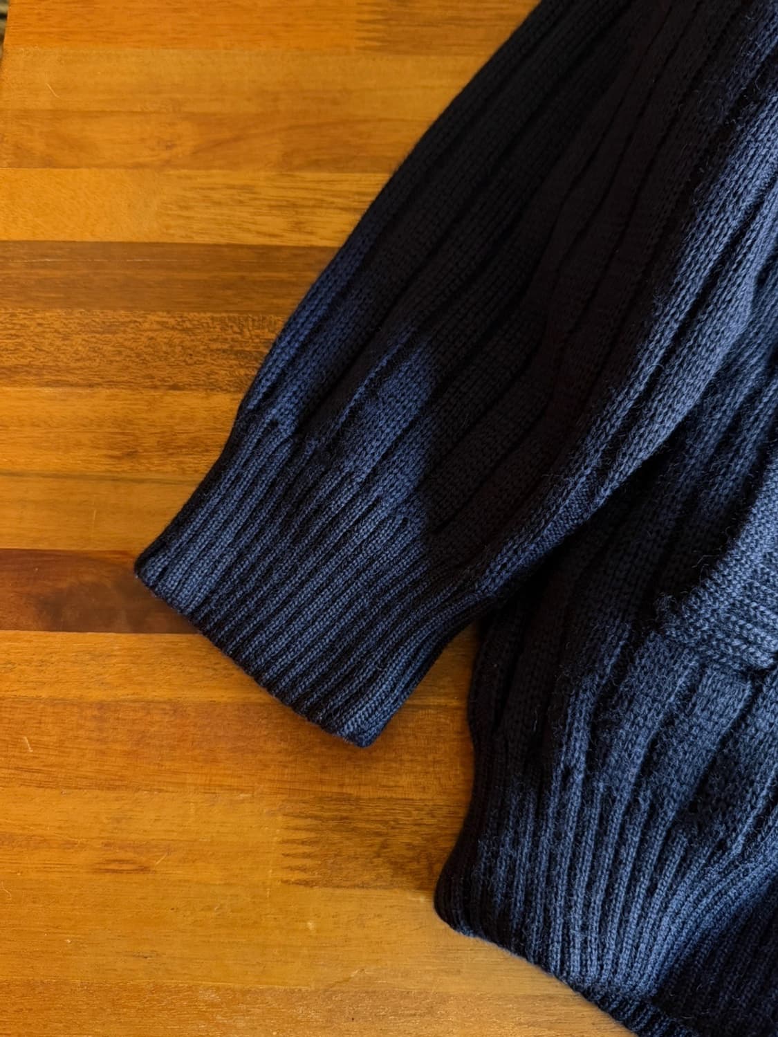 버버리 스코티쉬 숄칼라 가디건 105~110 상품이미지7