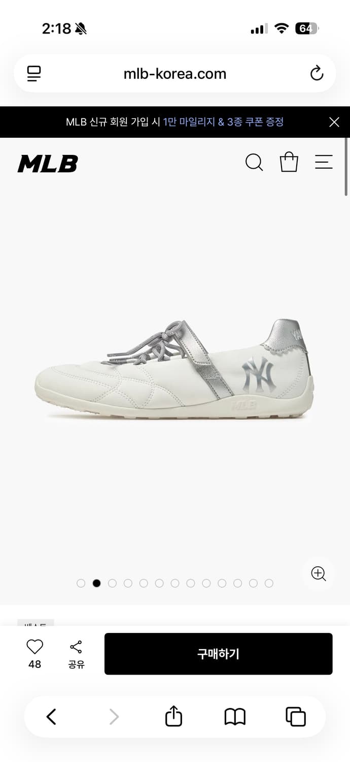 MLB 슬릭 메리제인 상품이미지2