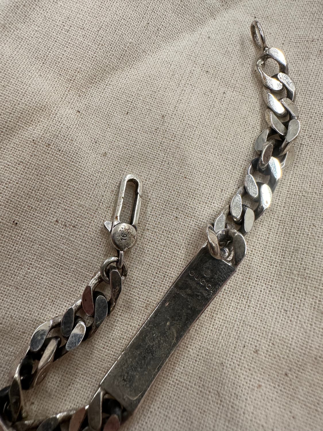 구찌 고스트 체인 팔찌 처분  상품이미지3