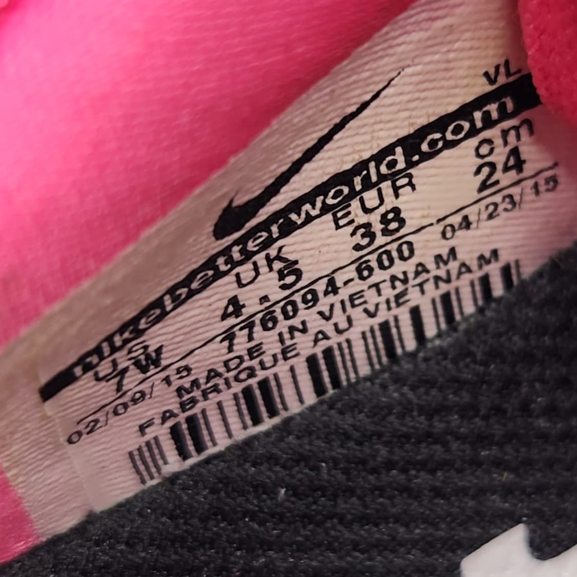 oo 나이키 여성 골프화 240 상품이미지5