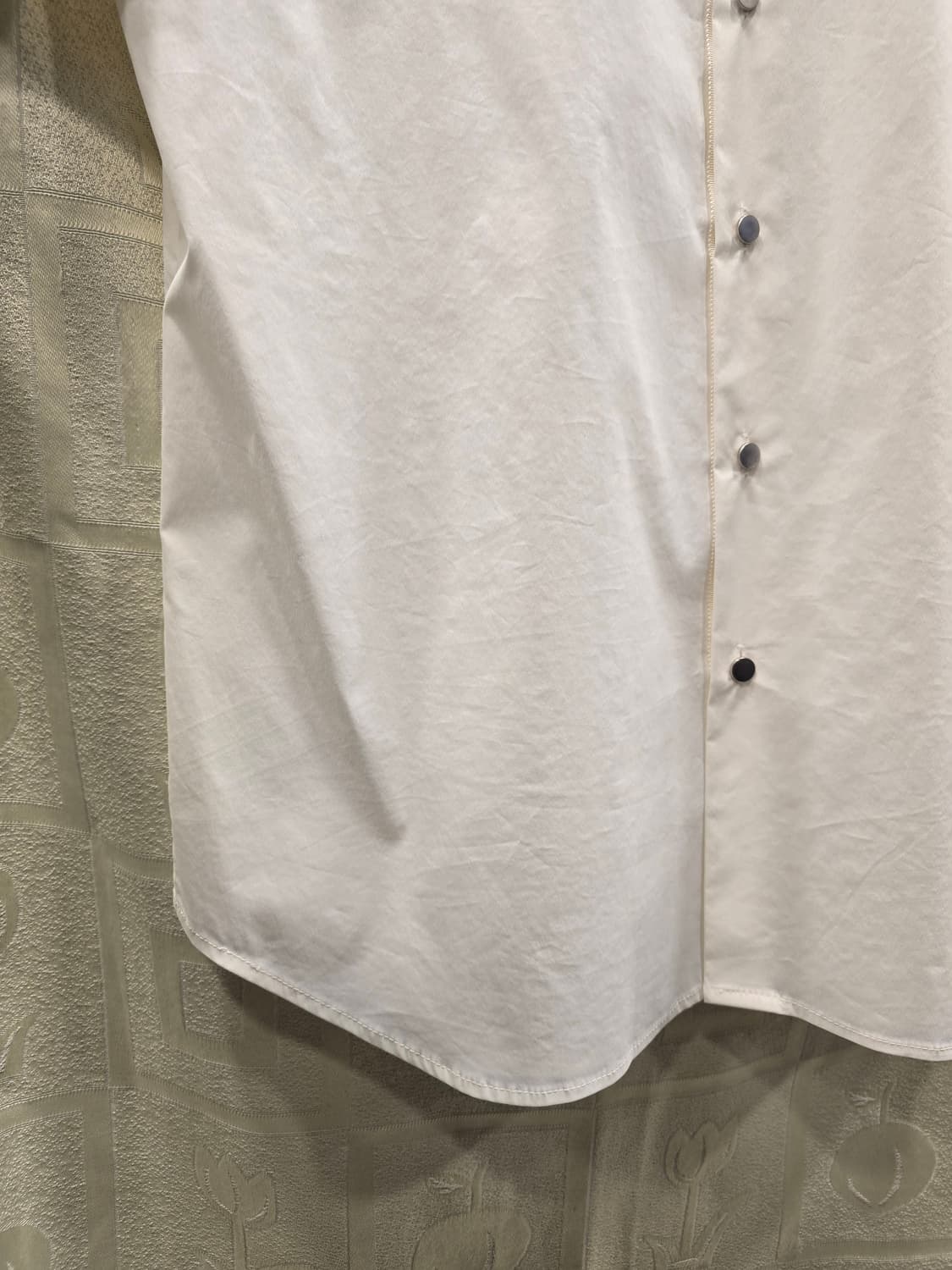 시스템옴므 SYSTEM 남성 화이트 반팔 셔츠 105~110 상품이미지4