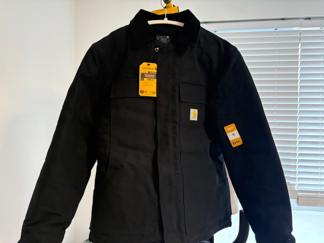 칼하트 아크틱 트레디셔널 자켓 블랙 상품이미지2