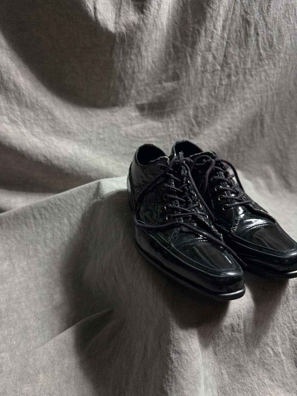5361 pour les hommes Glossy Enamel Shoes 상품이미지9