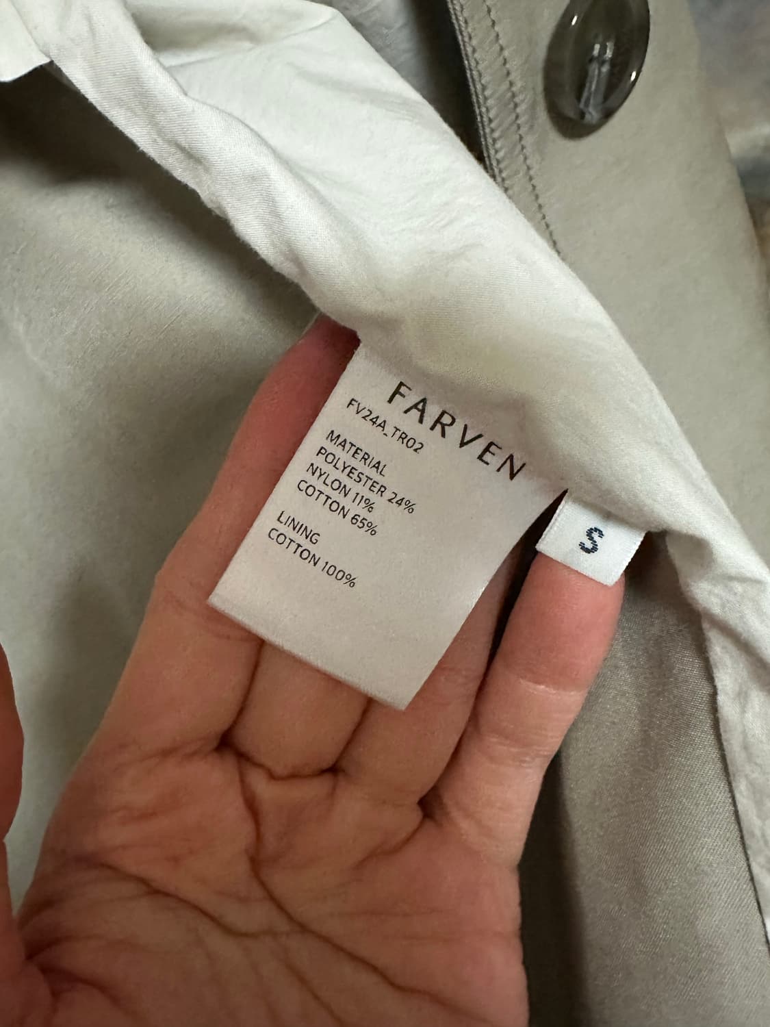 Farven 파르벵 트렌치자켓 상품이미지4