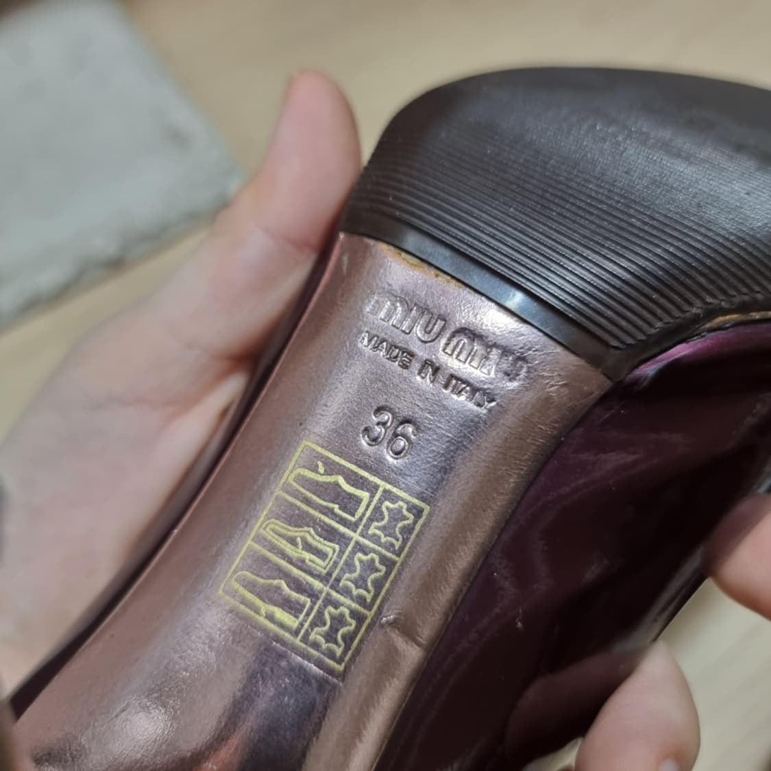 미우미우 miumiu 구두 하이힐 슈즈 (국내230/표기36) 상품이미지9