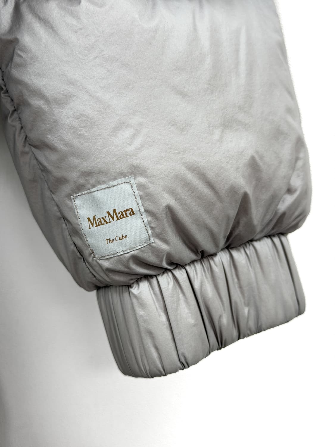 막스마라 더 큐브 라쿤 퍼 트리밍 롱 다운 패딩 코트 상품이미지5