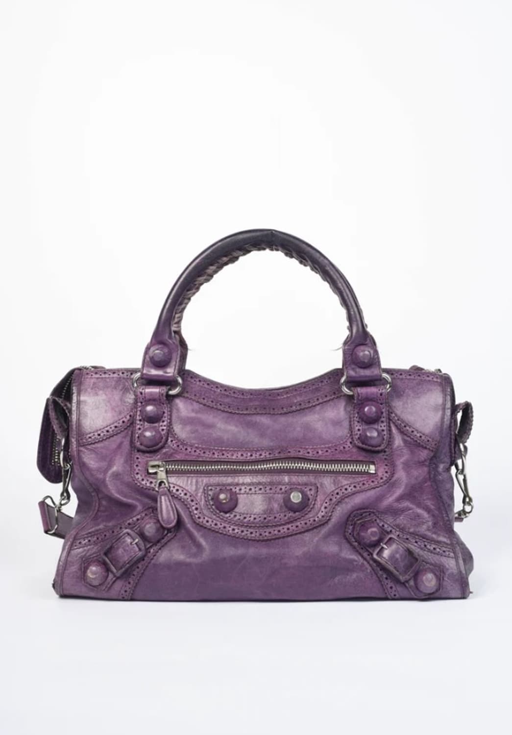 2010s 발렌시아가 퍼플 자이언트 모터백 정품 상품이미지1