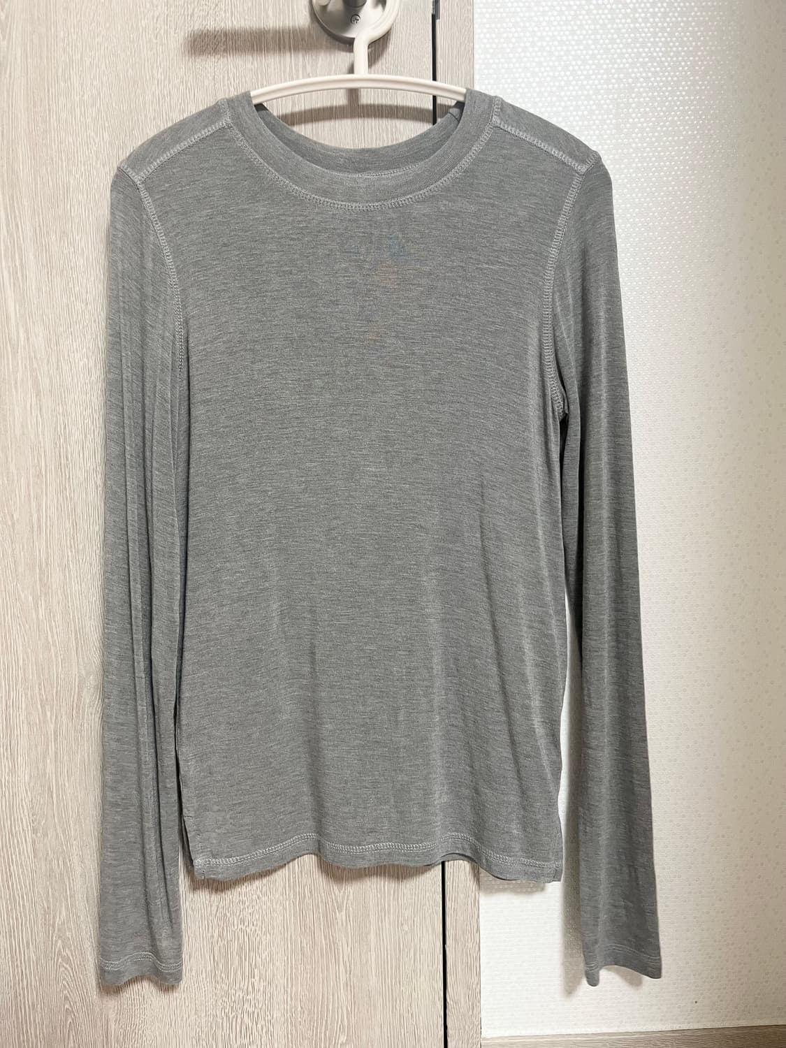 [S] 제너럴아이디어 소프트 베이직 롱 슬리브 티 상품이미지6