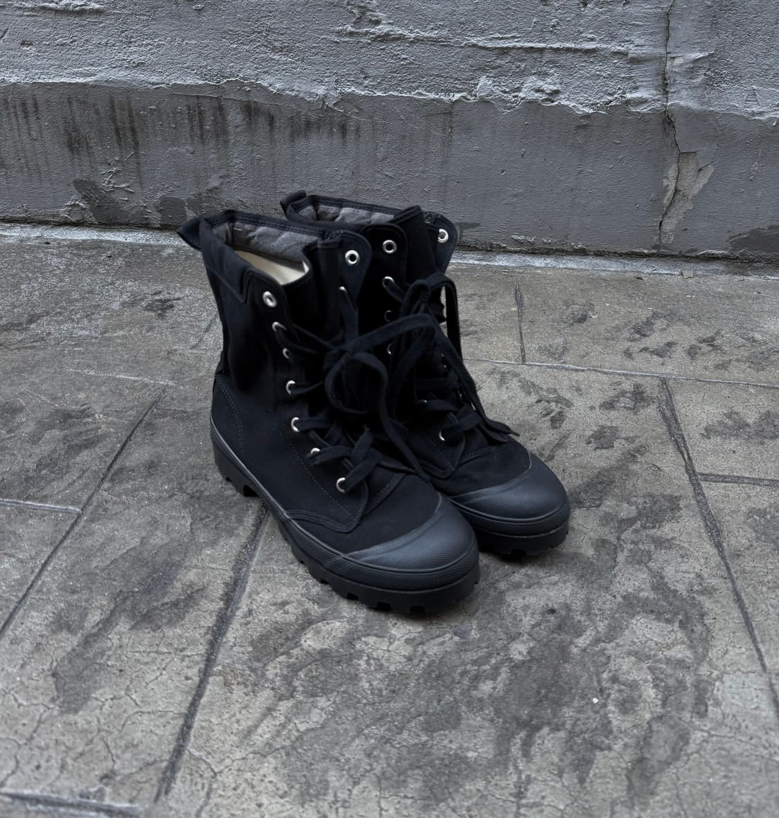 꼼데가르송 옴므 컴뱃 밀리터리 부츠 상품이미지2