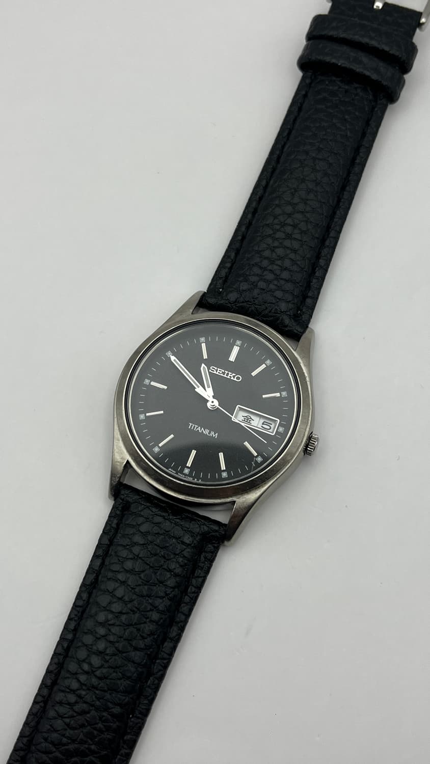 세이코 티타늄 빈티지 데이데이트 상품이미지2