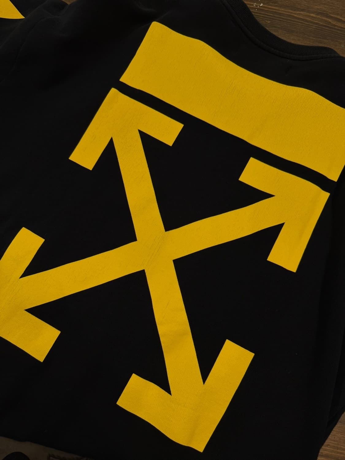 오프화이트 그래픽 맨투맨 100 상품이미지8