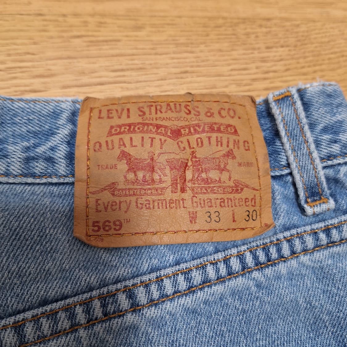 빈티지리바이스 569 33X30 상품이미지10