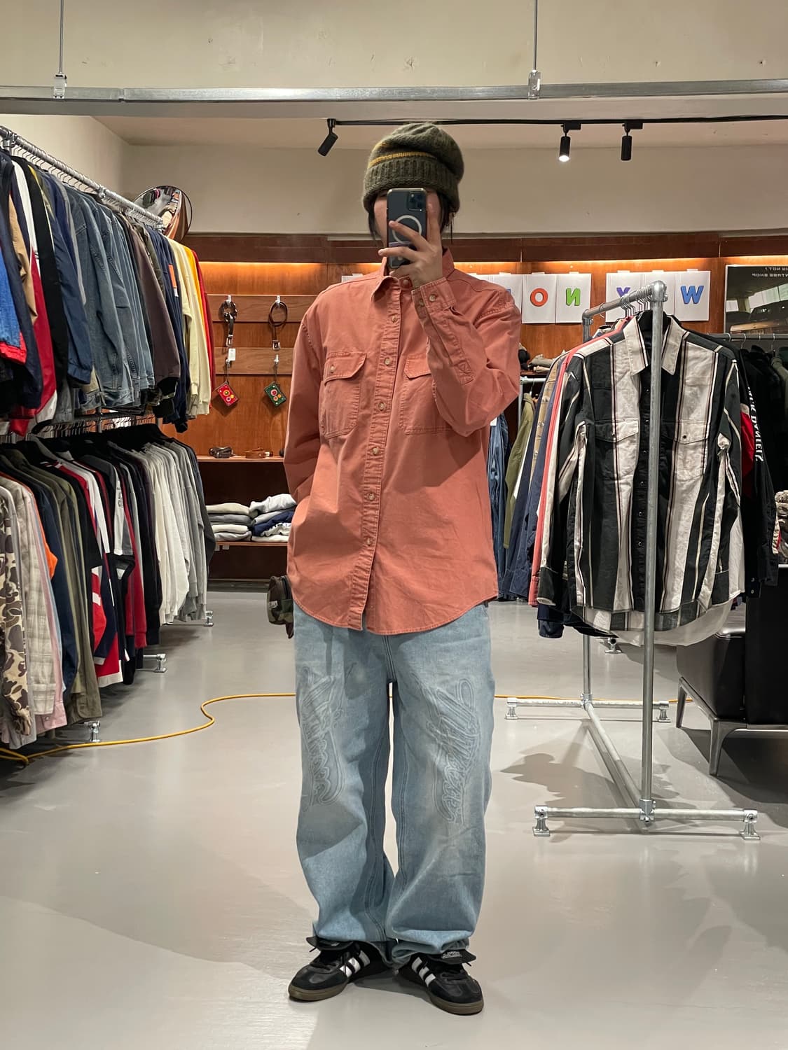 LL bean 워크 셔츠 상품이미지3