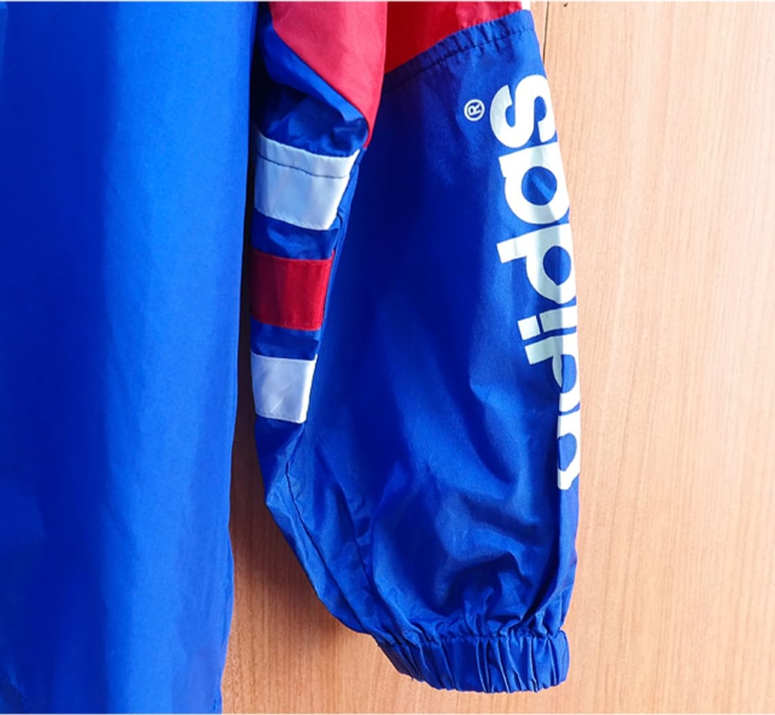 일본판 90s adida아디다스 빈티지 후드 바람마기  상품이미지4