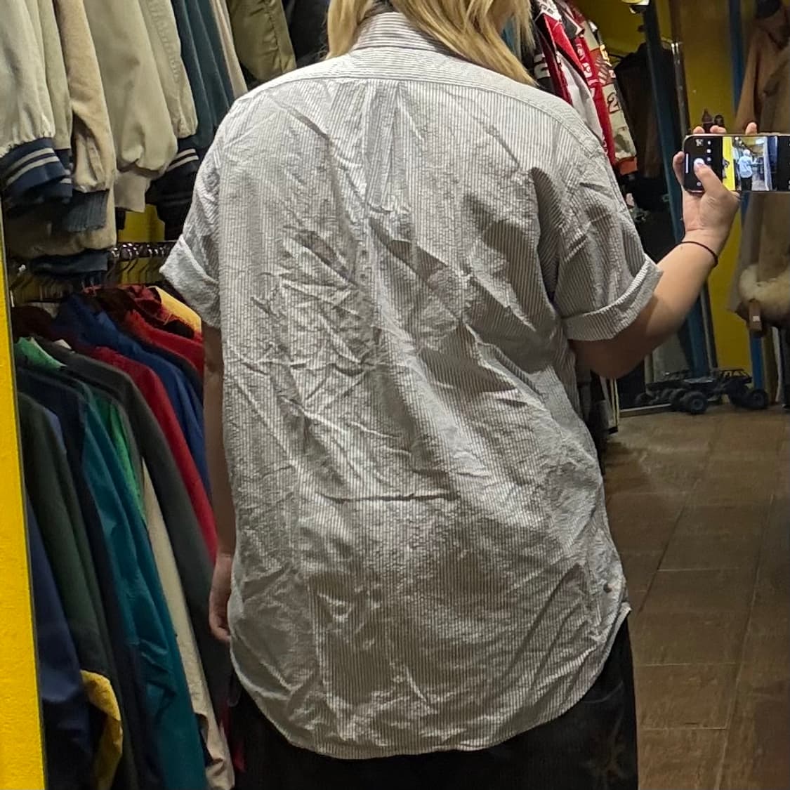 [HI] 폴로 랄프로렌 반팔 셔츠 스카이블루  상품이미지5