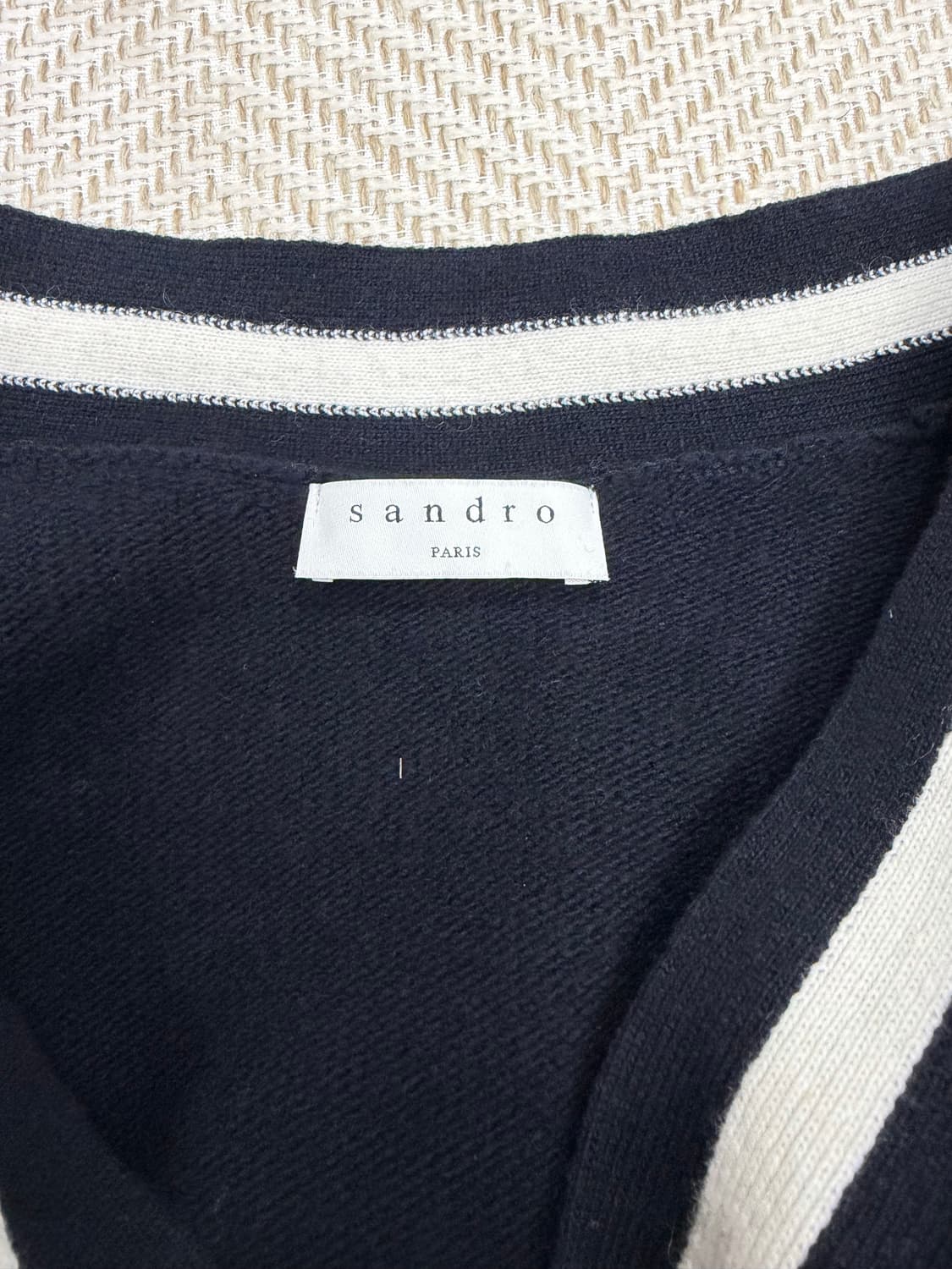 정품) 산드로옴므 남성 가디건 XL 상품이미지5