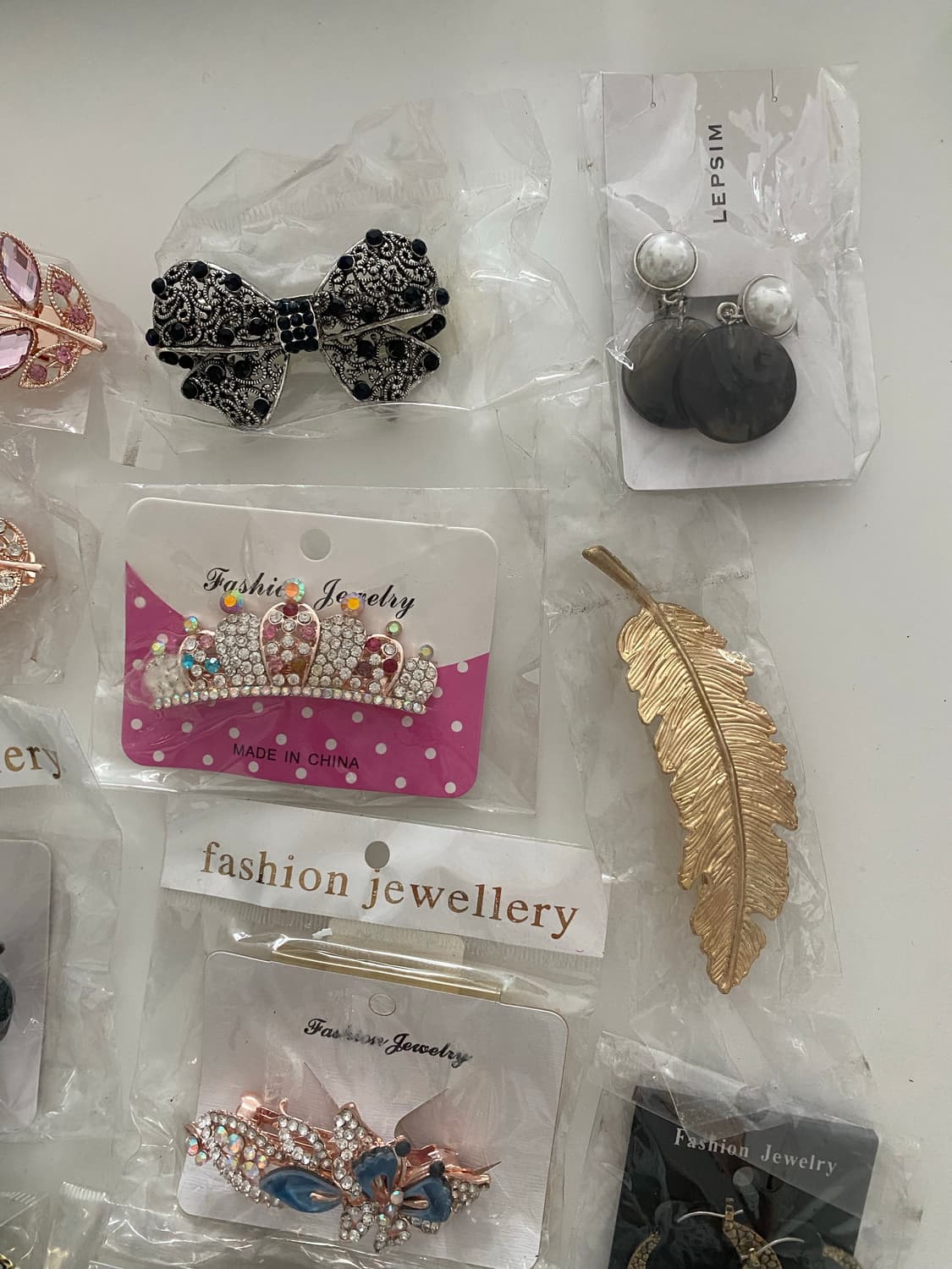 미사용 헤어핀 귀걸이 일괄 상품이미지5