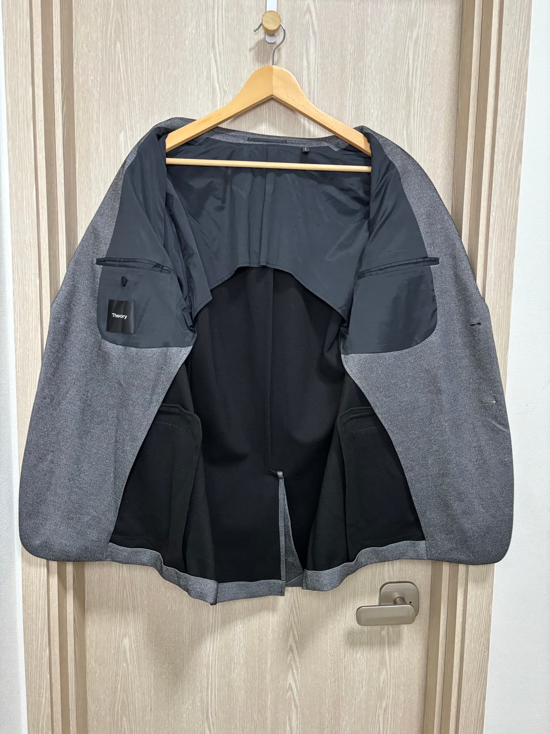 띠어리 클린턴 Ponte Double 블레이저 자켓42R(105)/멜란지 상품이미지5