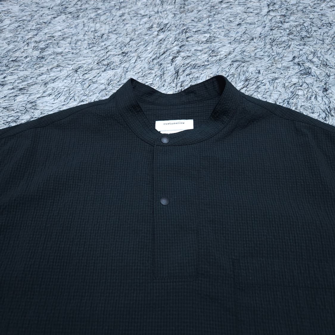 커스텀멜로우)100 남자 7부반팔 나일론셔츠남방 / 왕눈이샵 상품이미지3