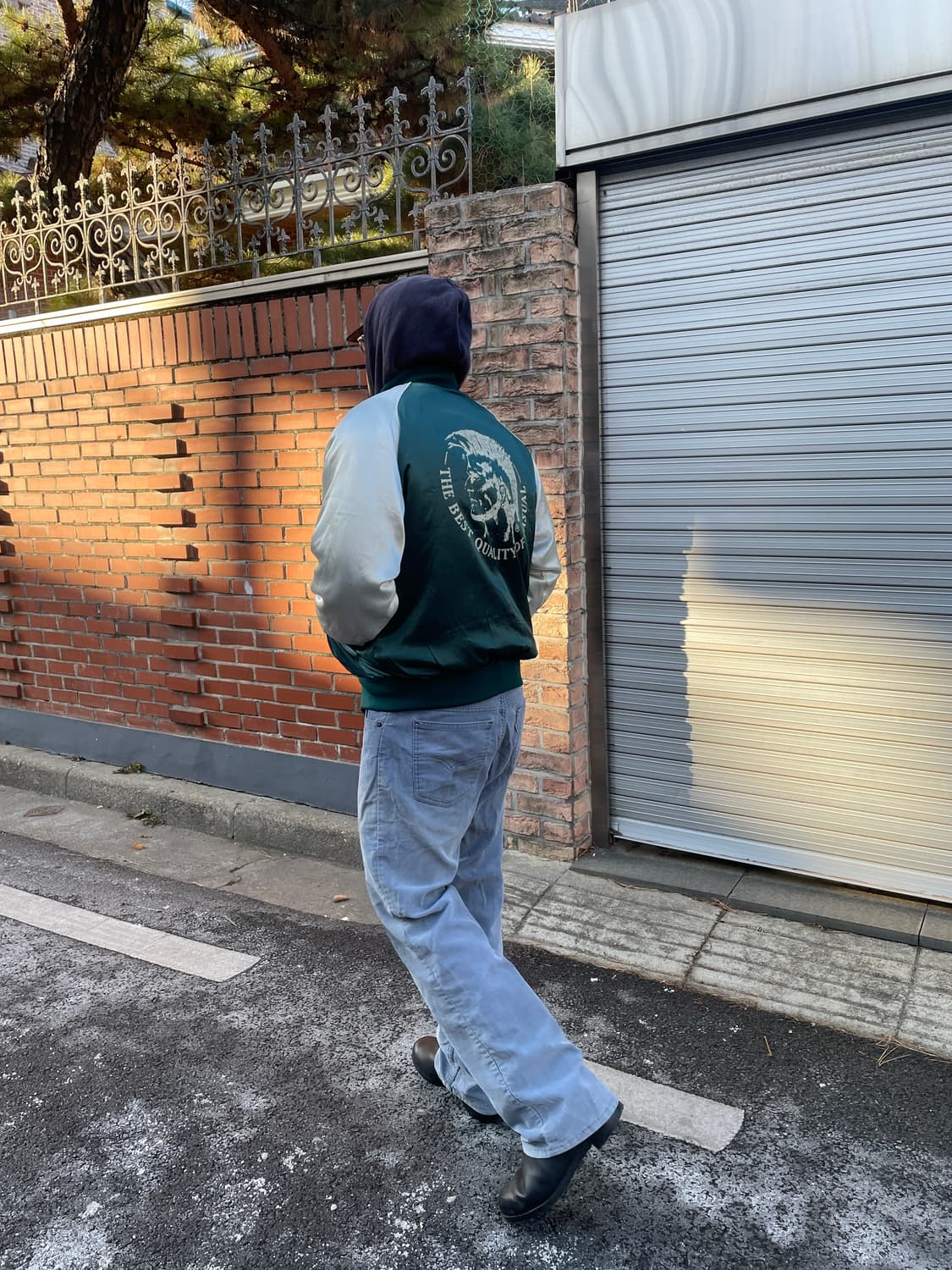 90s Levis 517 Corduroy Distressed 상품이미지3