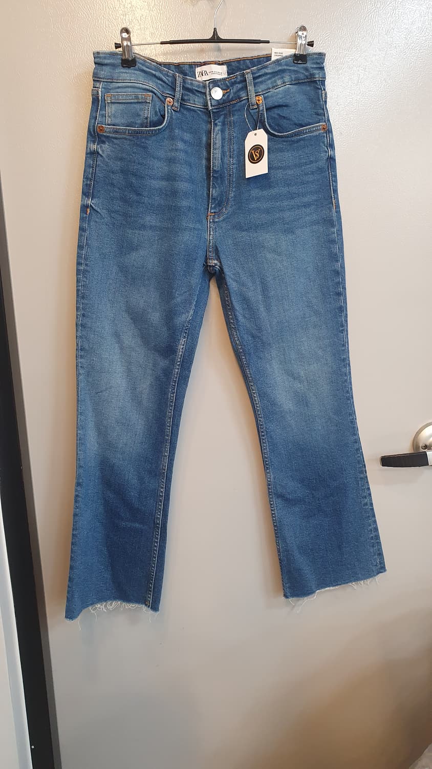 자라 부츠컷 청바지 38  택채새옷 상품이미지4