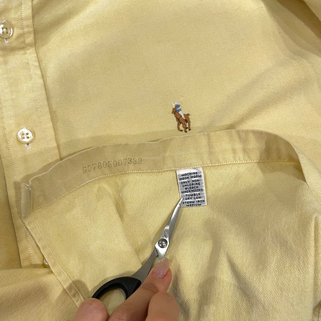 (18) POLO 폴로 랄프로렌 솔리드 셔츠 클래식핏 상품이미지9