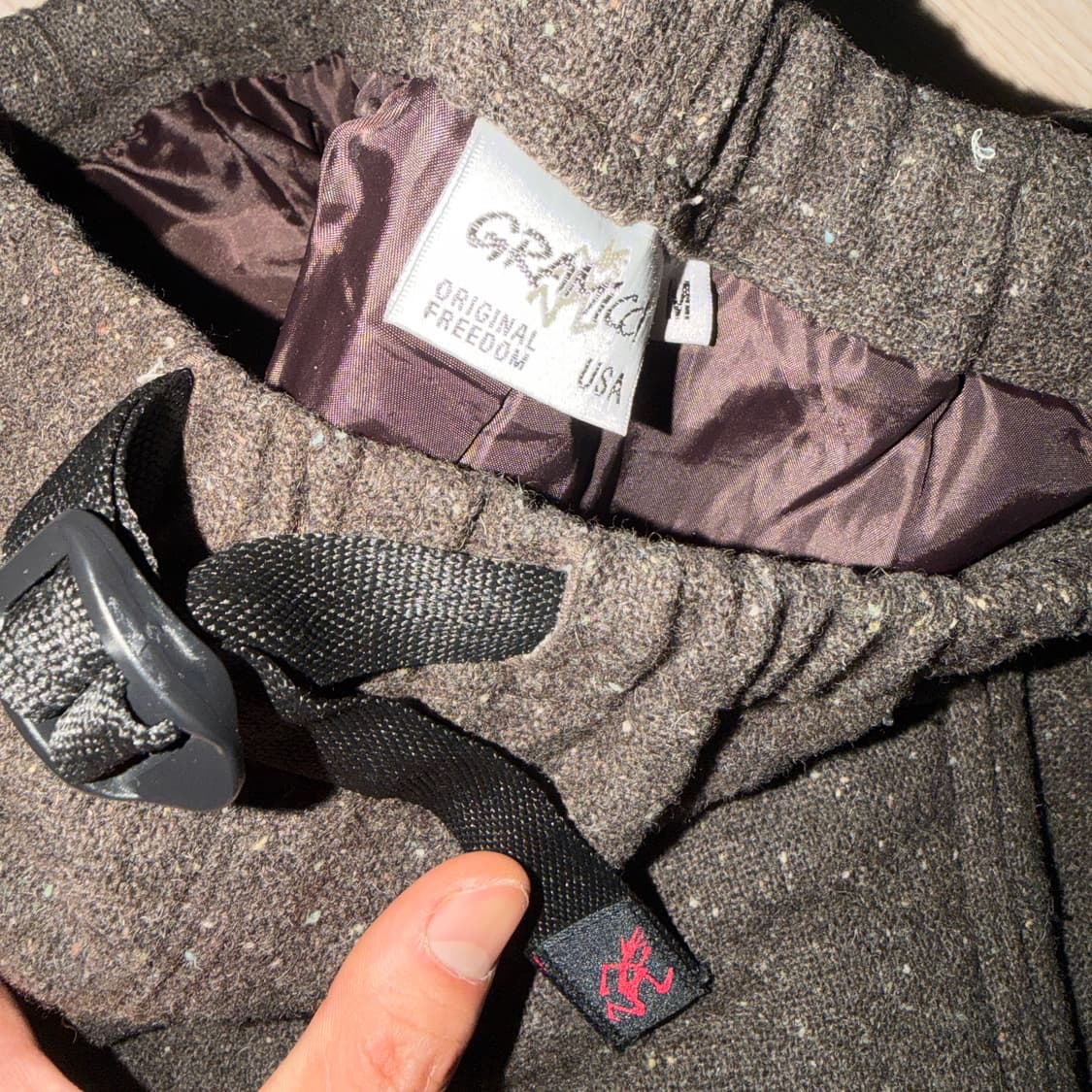 그라미치 울 바지 M 상품이미지4