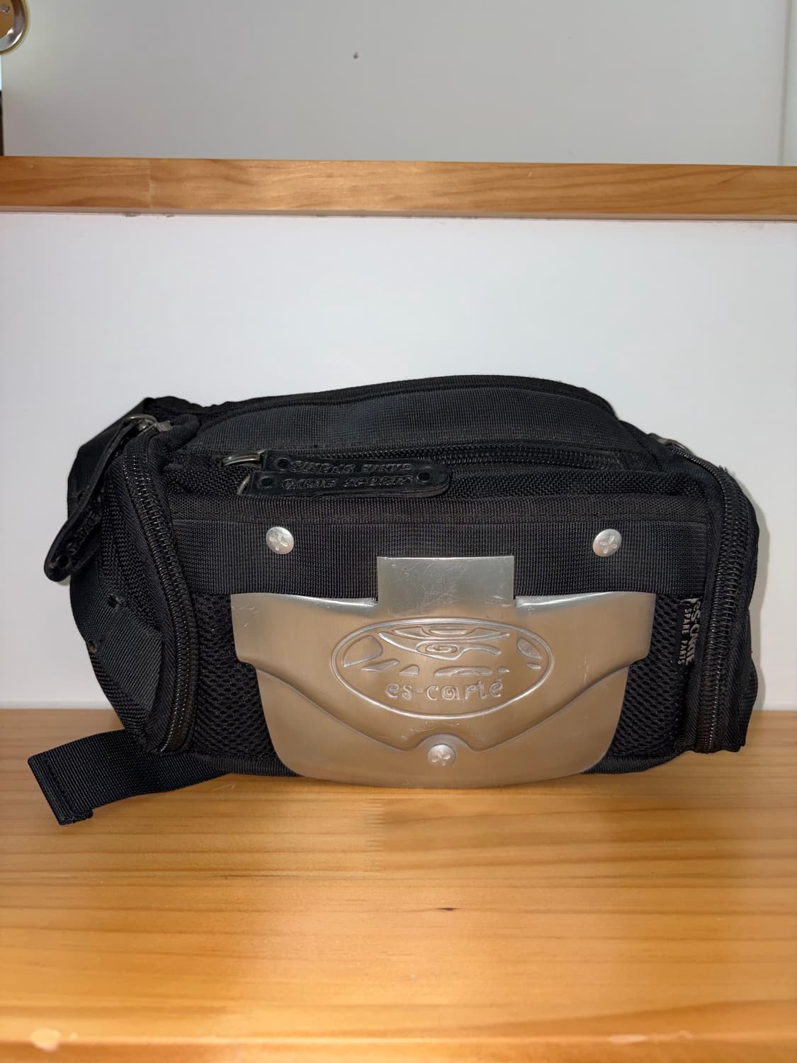 escarte 실버 블랙 힙색 상품이미지3