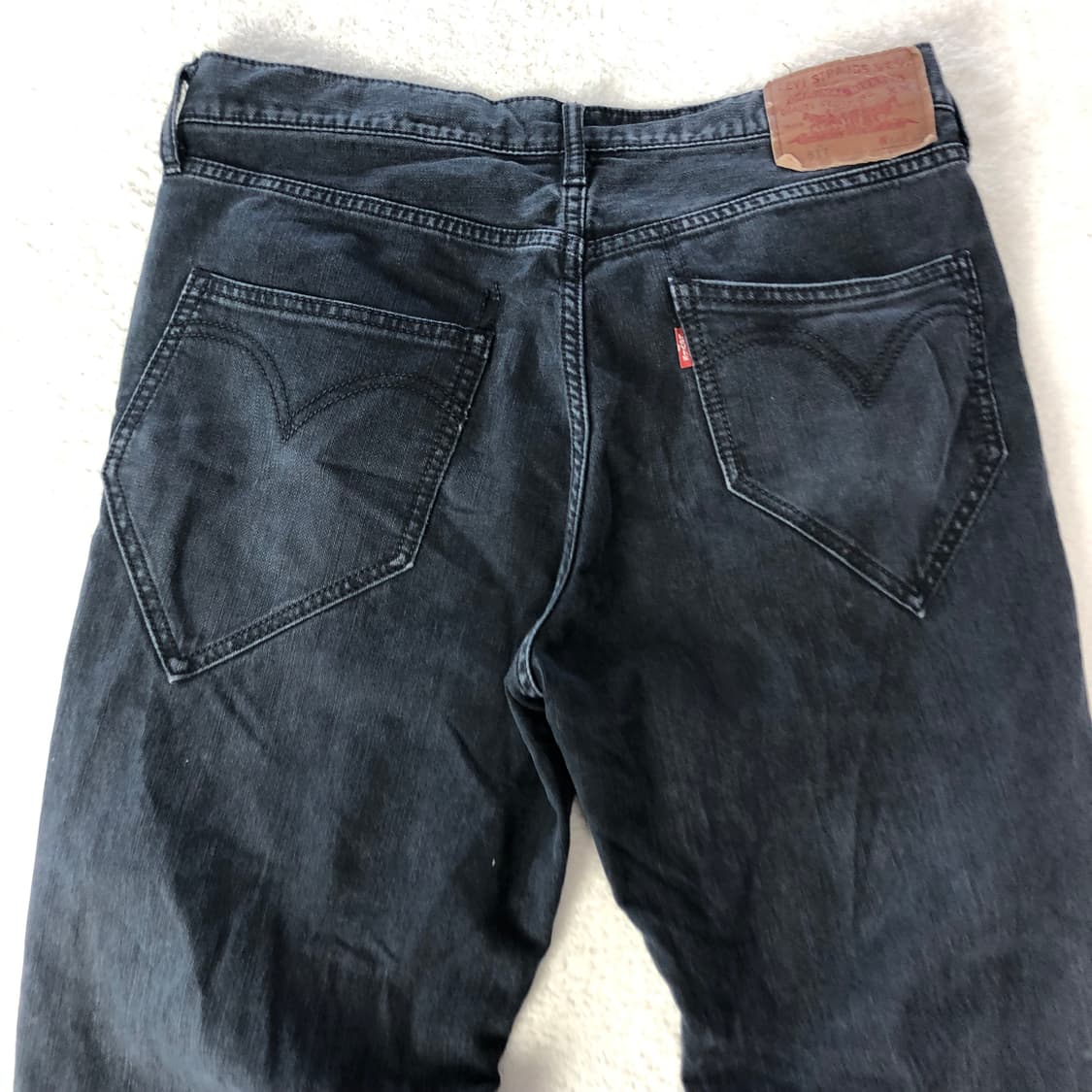 리바이스 517 흑청 데님팬츠  상품이미지6