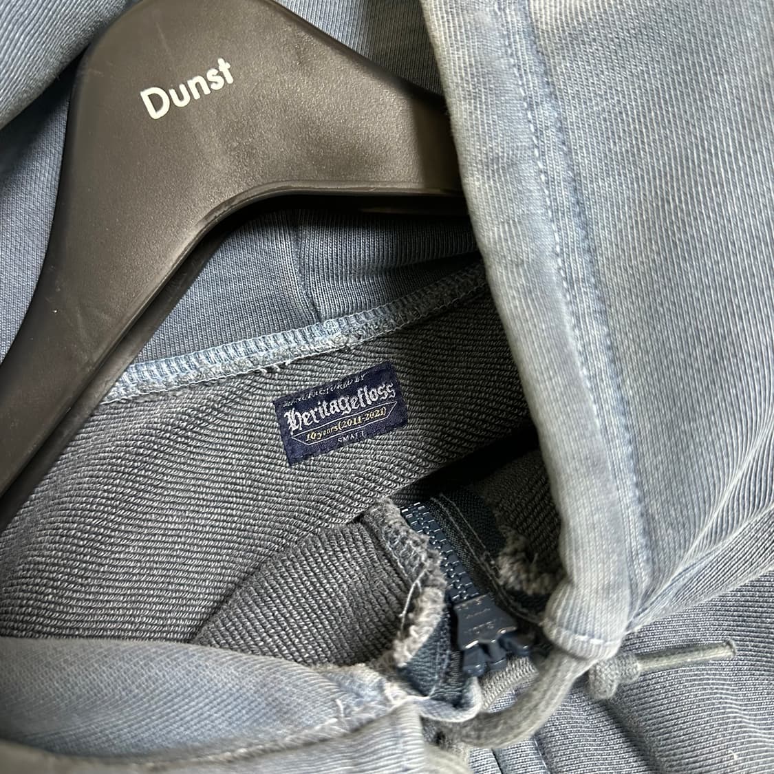 헤리티지플로스 피그먼트 워싱 후드집업 S 상품이미지3