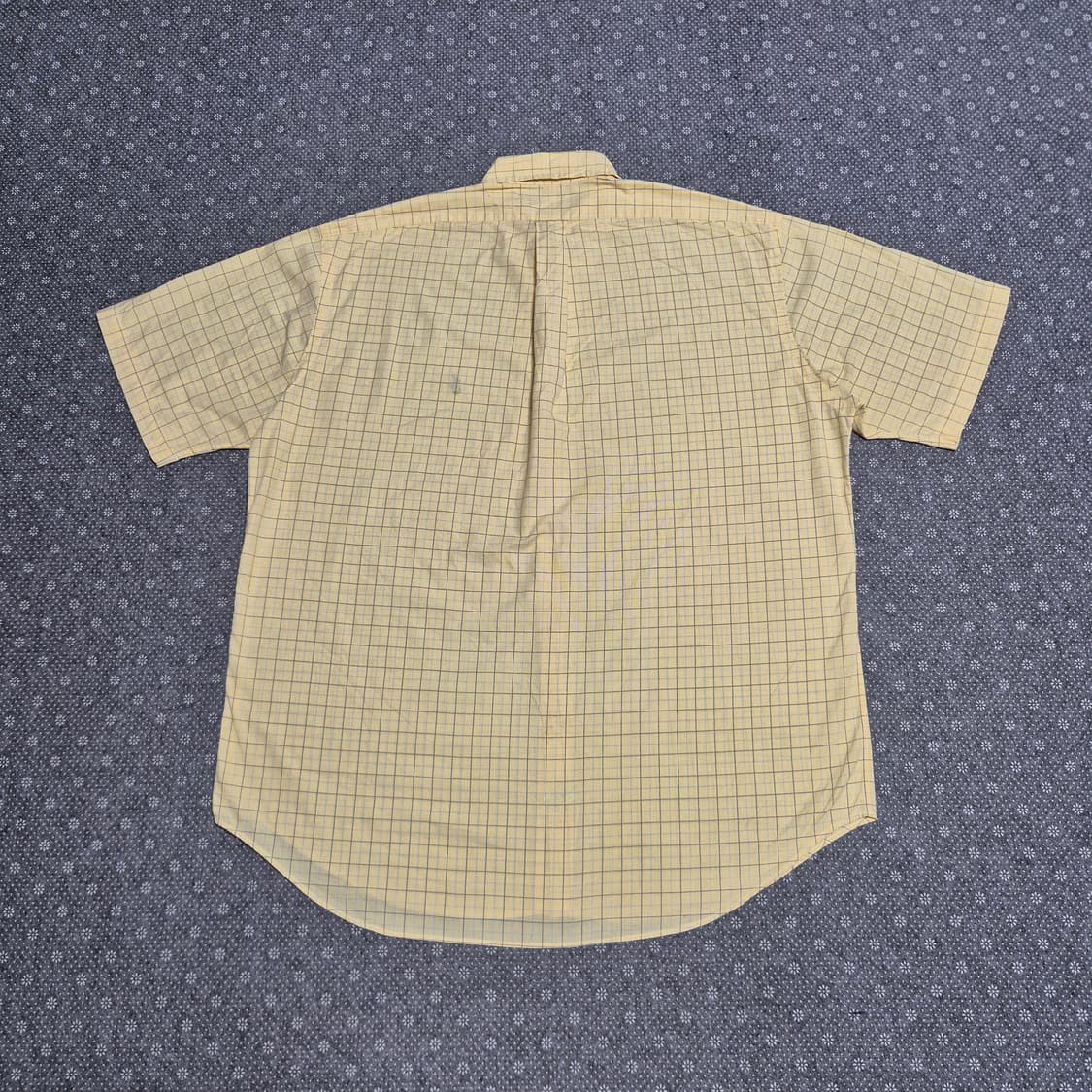 [L]폴로 박스핏 블레이크 옐로우 체크 셔츠  -501 상품이미지2