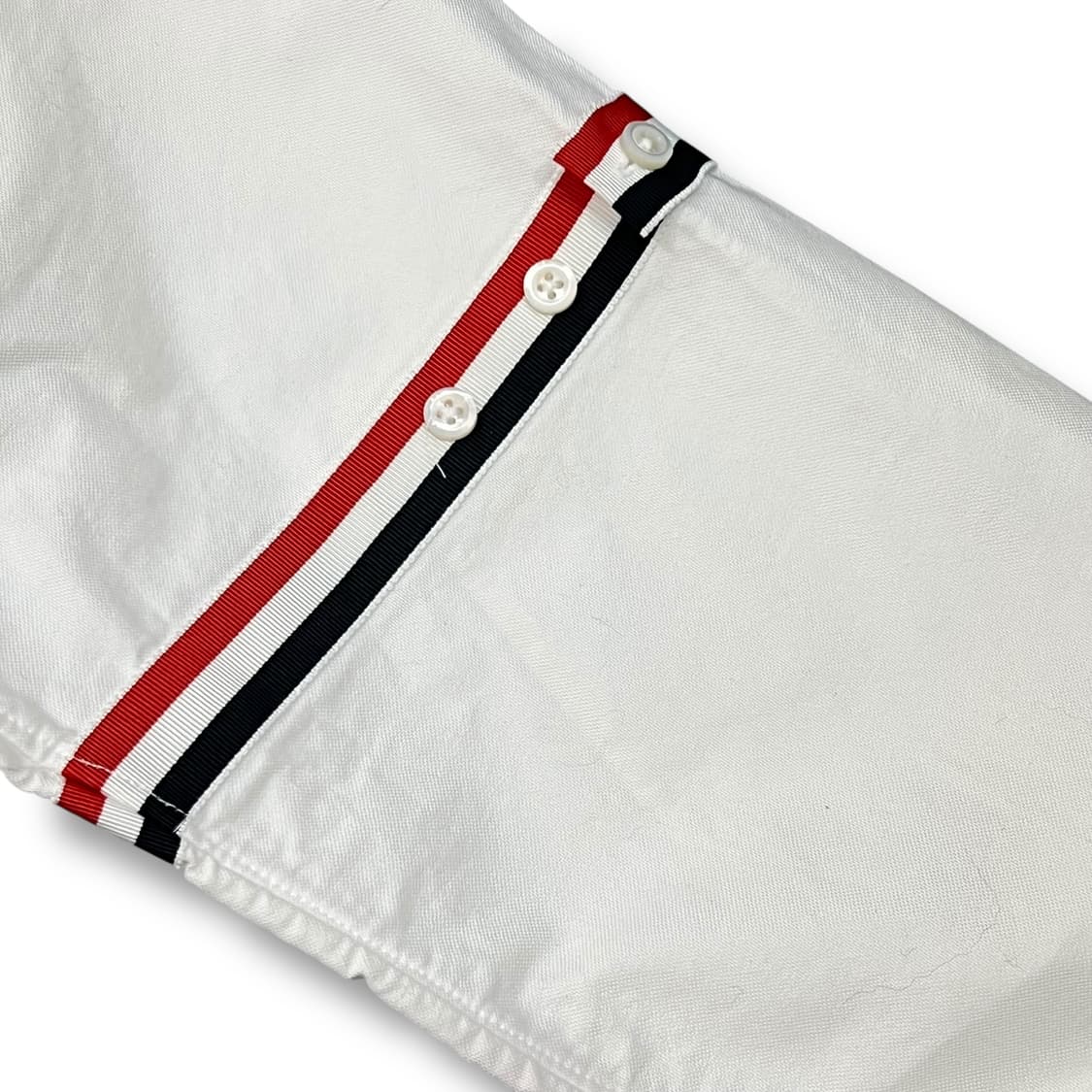 톰브라운 스트라이프 그로그랭 암밴드 셔츠 +명품감정서 y14281 상품이미지5