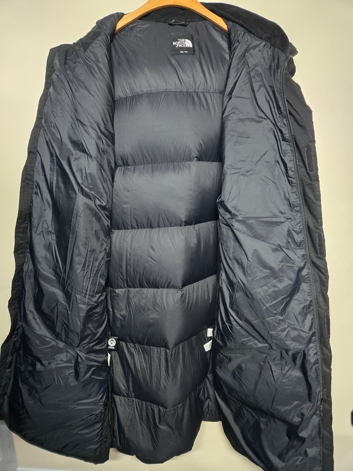 노스페이스 구스롱패딩 110 상품이미지3