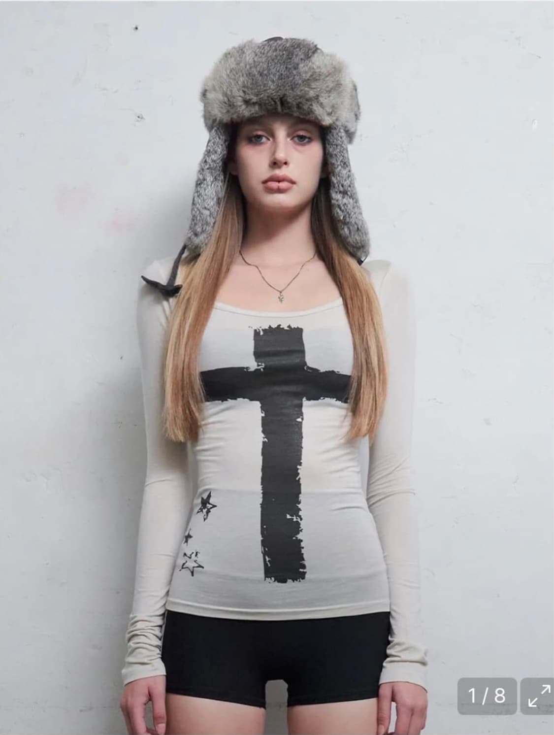 힐다 이머전시 롱슬리브 베이지 상품이미지1