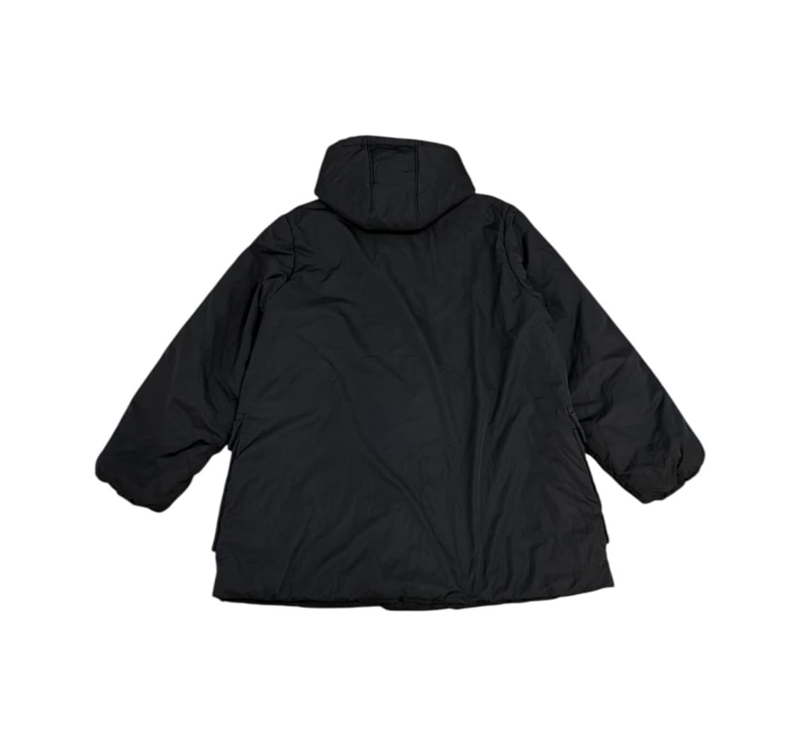 가니 더블브레스트 쉘 후드 코트 상품이미지2