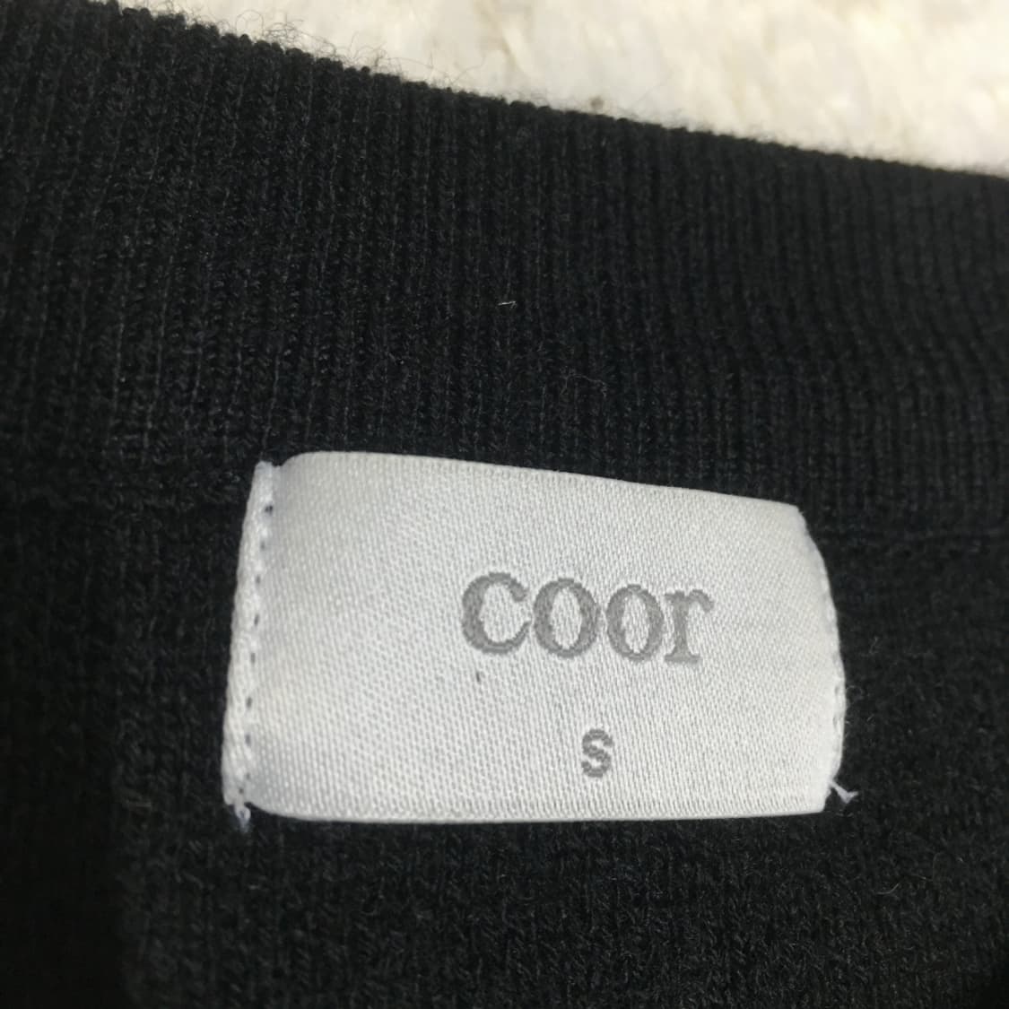 쿠어 라운드넥니트 DD03 상품이미지2