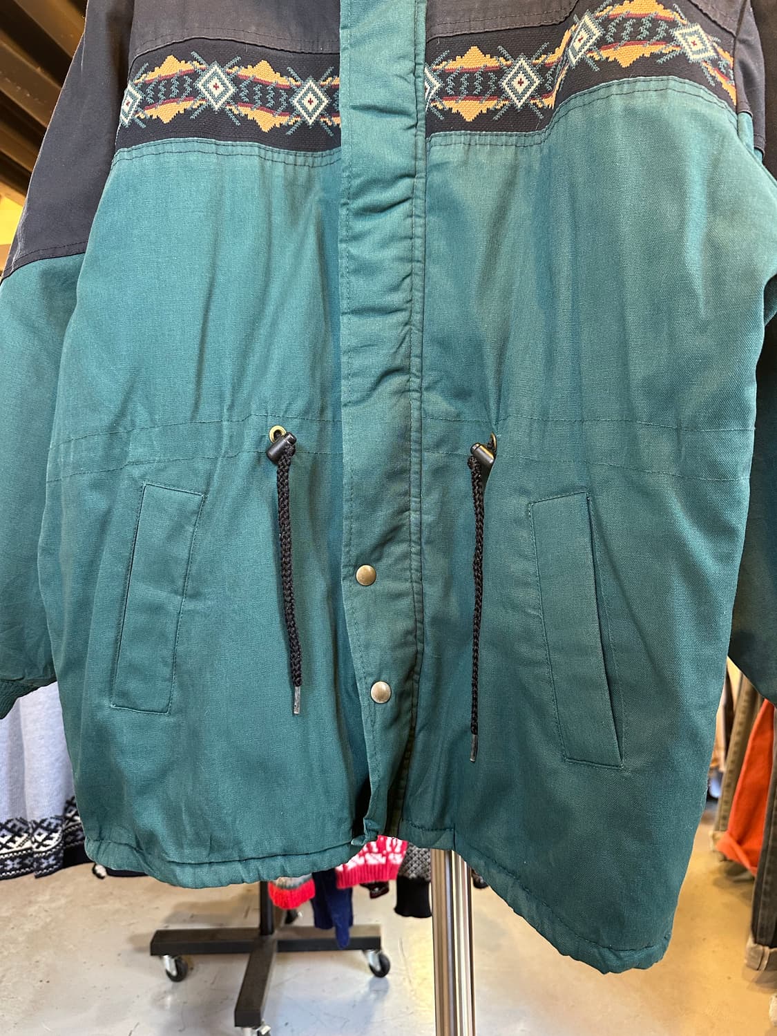 90s Canyon Guide 아즈텍 웨스턴 자켓 made in usa 상품이미지5