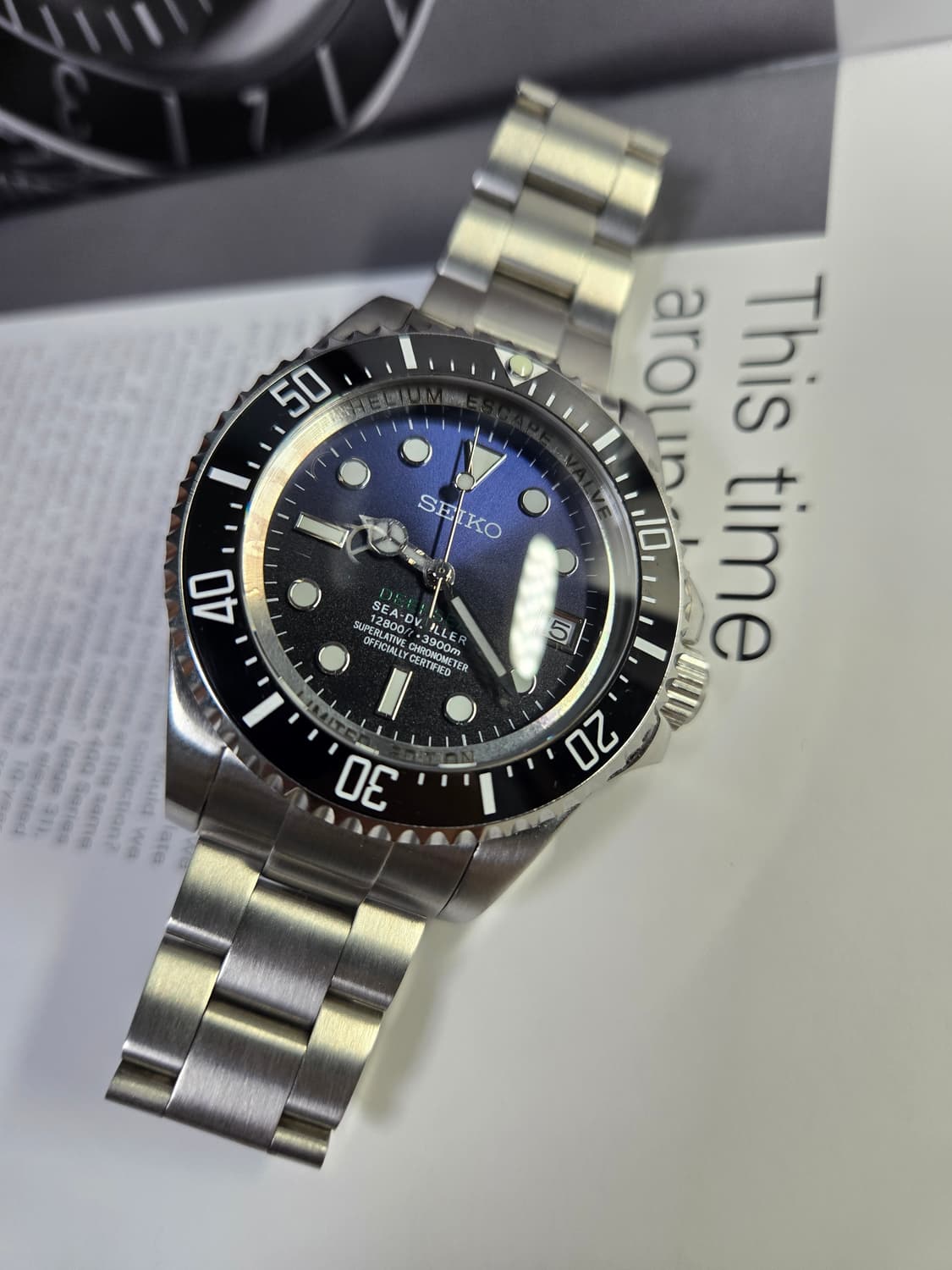 [MOD]세이코 SEIKO 씨드월러st. MOD NH35 오토매틱 상품이미지1