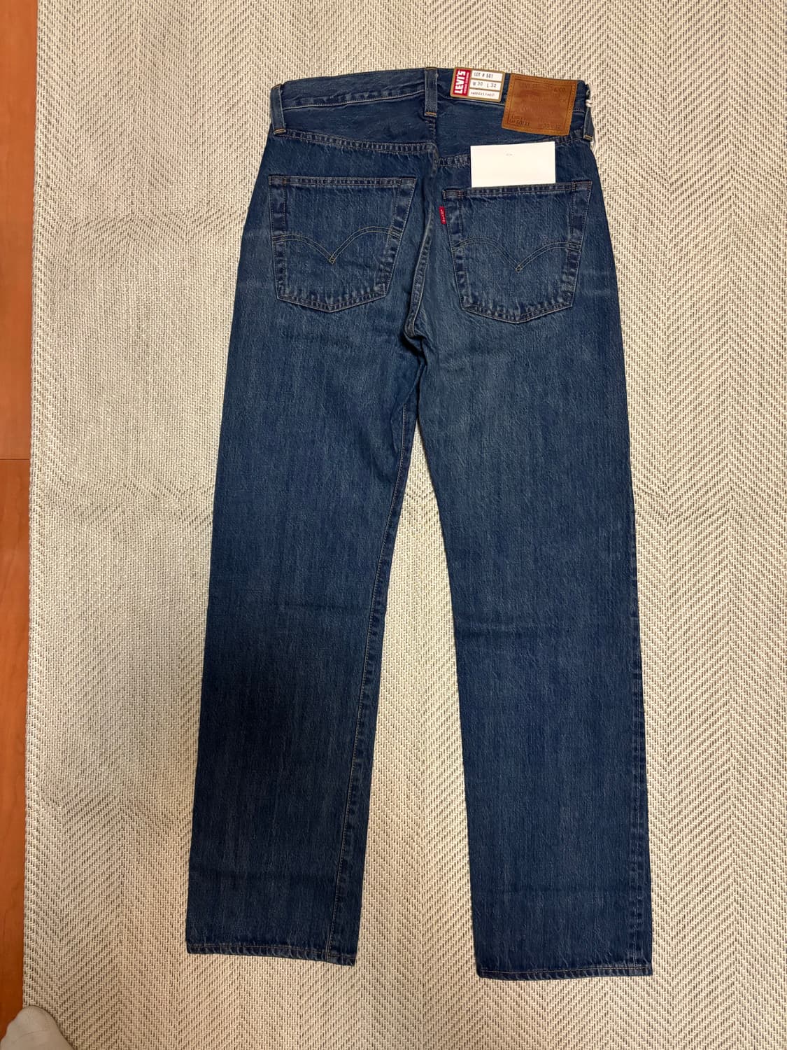 [30X32] 리바이스 LVC 1947 501XX 셀비지 데님 진 상품이미지5