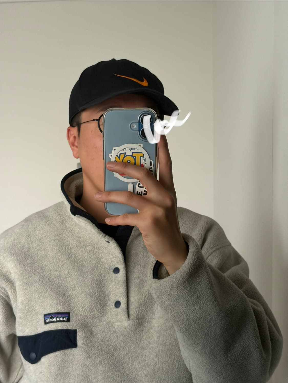 90s 올드 나이키 old nike 오렌지 스우시 블랙 볼캡 상품이미지8