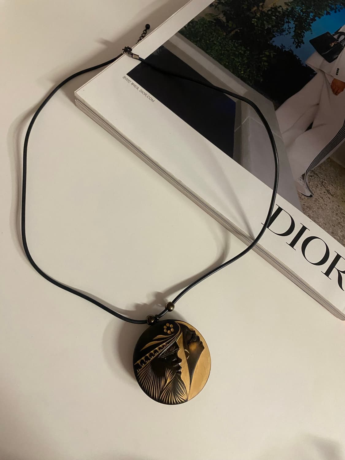 우드조각 팬던트 목걸이 상품이미지3