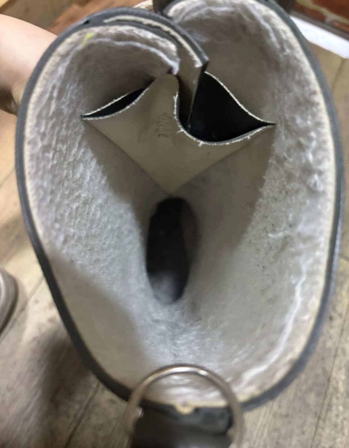 Ilse Jacobsen 일세야콥센 레인부츠 카키 빈티지 부츠 상품이미지3