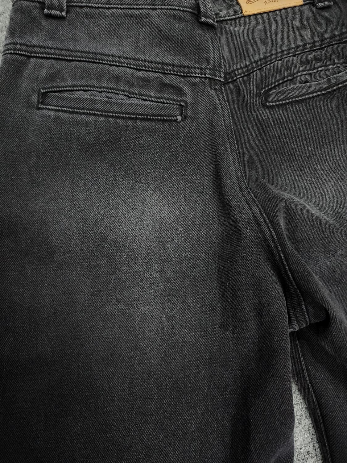 ETCE 이씨티이 다이아 패치 워싱 와이드 데님팬츠 S 상품이미지5