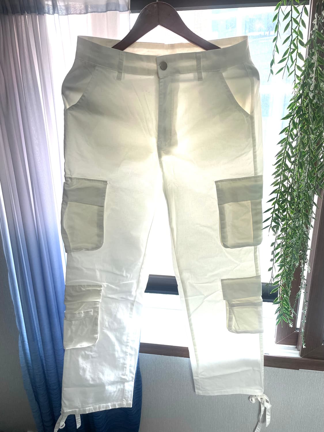 Nvfelix vintage white cargo pt 상품이미지3