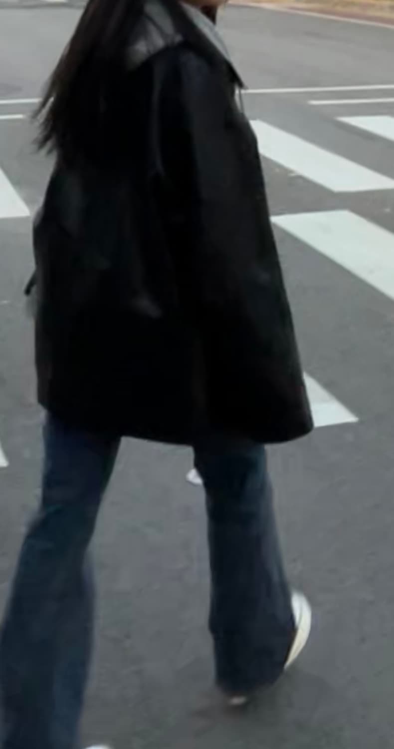 투머치택스 Faux Leather Jacket 상품이미지3