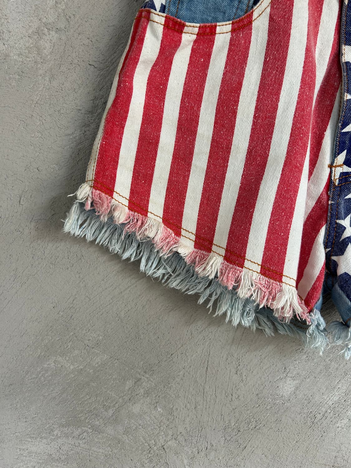 Y2k 성조기데님숏츠  상품이미지3