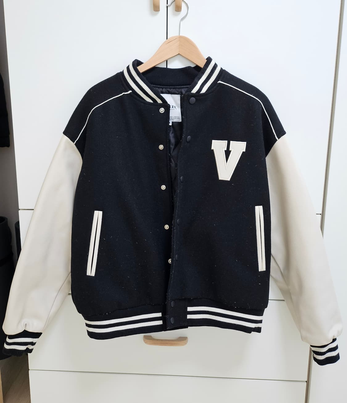 베테제 바시티자켓 블랙 M 상품이미지1