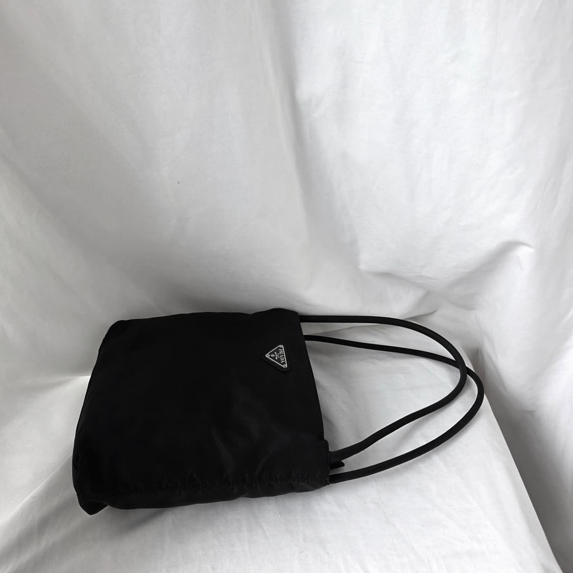 [정품 PRADA] 프라다 두줄 나일론 여성 토트백 스몰 상품이미지3